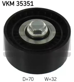 VKM35351 SKF SKF Ролик CHEVROLET CAPTIVA  2.2D